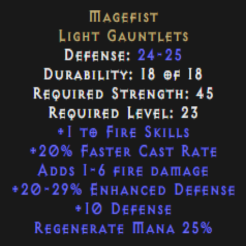 Magefist Description