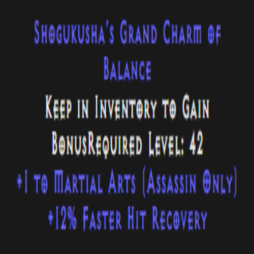 Assassin Martial Arts Skiller 12% FHR Description