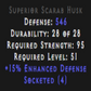 Scarab Husk 15% ED 4 Sockets Description