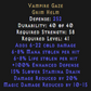 Vampire Gaze 20% DR Description