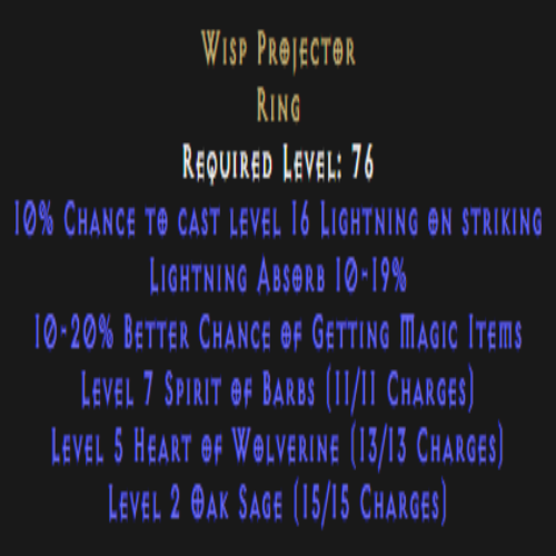 Wisp Projector description