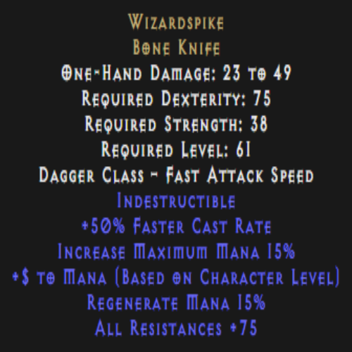 Wizardspike Description